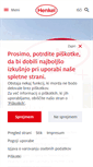 Mobile Screenshot of henkel.si