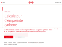 Tablet Screenshot of henkel.fr
