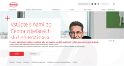 Desktop Screenshot of henkel.sk