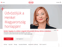 Tablet Screenshot of henkel.hu
