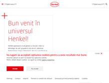 Tablet Screenshot of henkel.ro