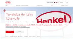 Desktop Screenshot of henkel.fi
