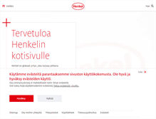 Tablet Screenshot of henkel.fi